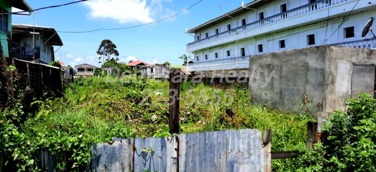 Land for Rent in Brutus Street, Georgetown, Guyana
