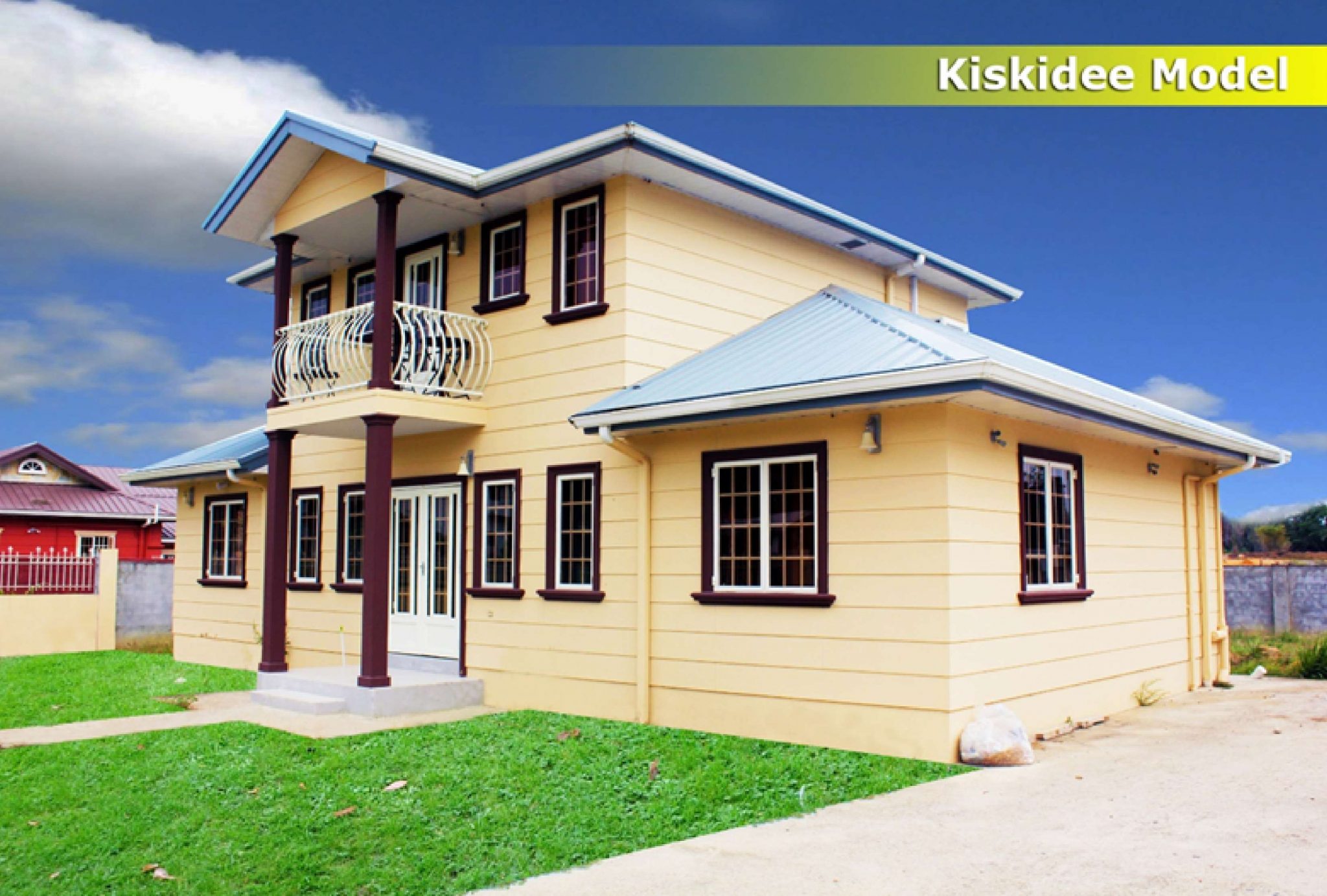 Kiskadee Model - Steel Frame House Construction Guyana