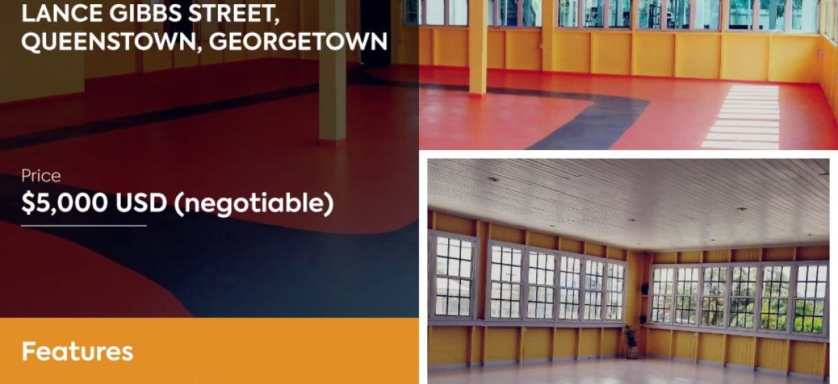 Commercial Space for Rent in Queenstown, Georgetown