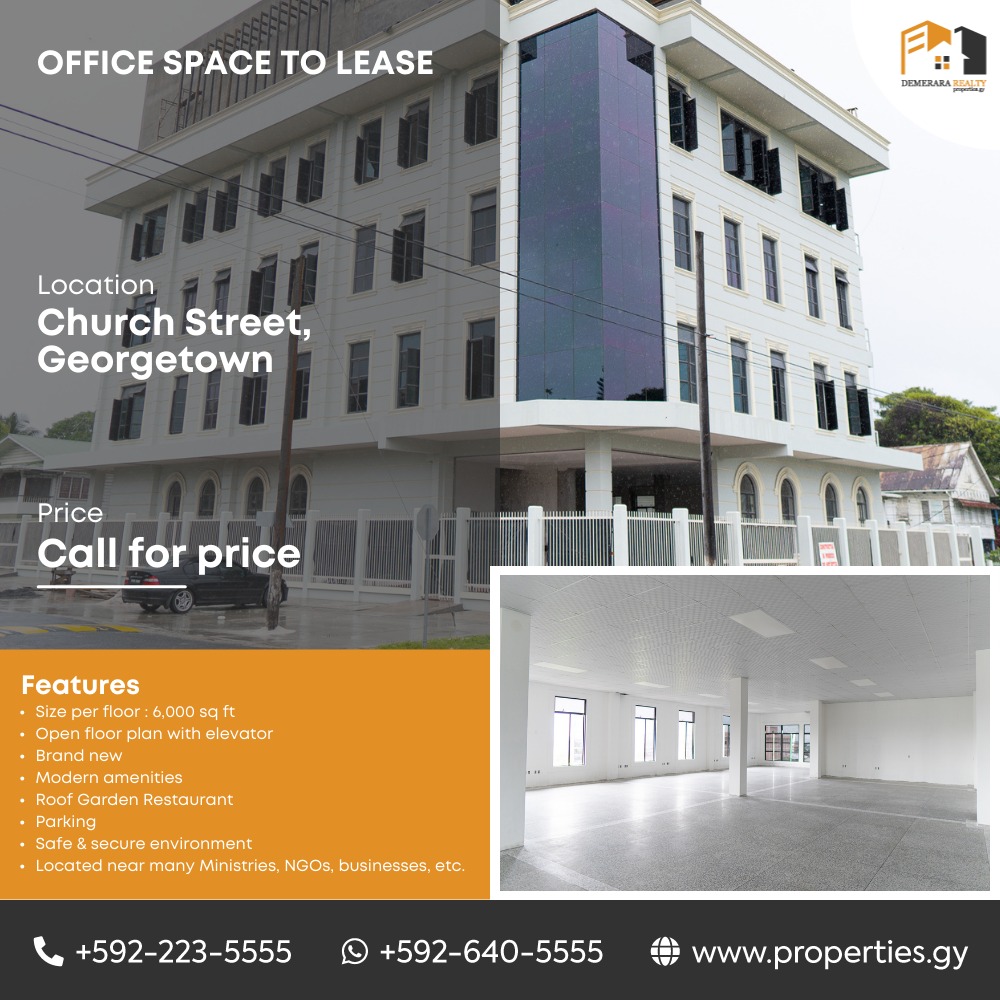 Real Estate Guyana Properties for Sale and Rent Demerara Realty