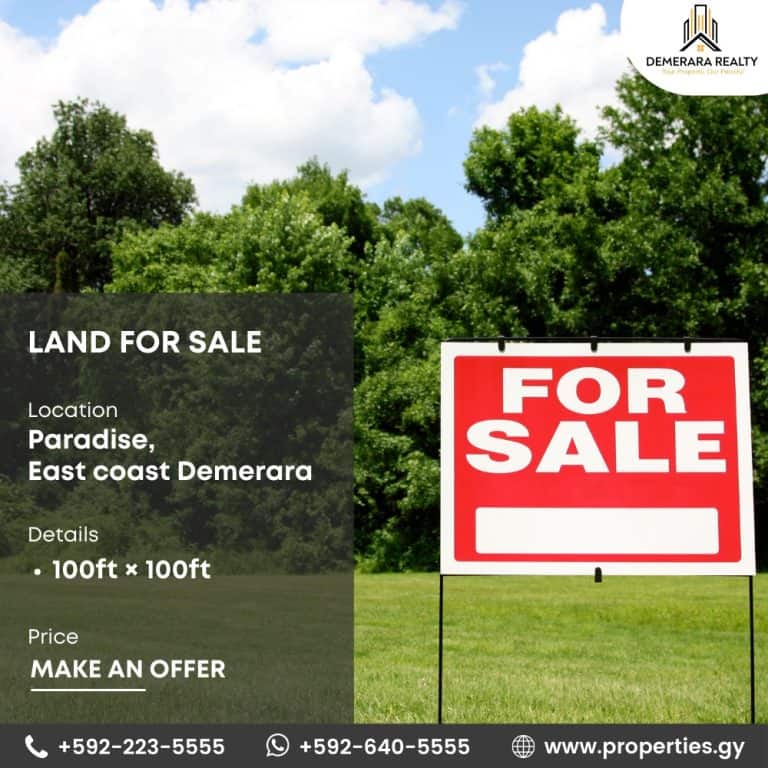 Real Estate Guyana Properties for Sale and Rent Demerara Realty