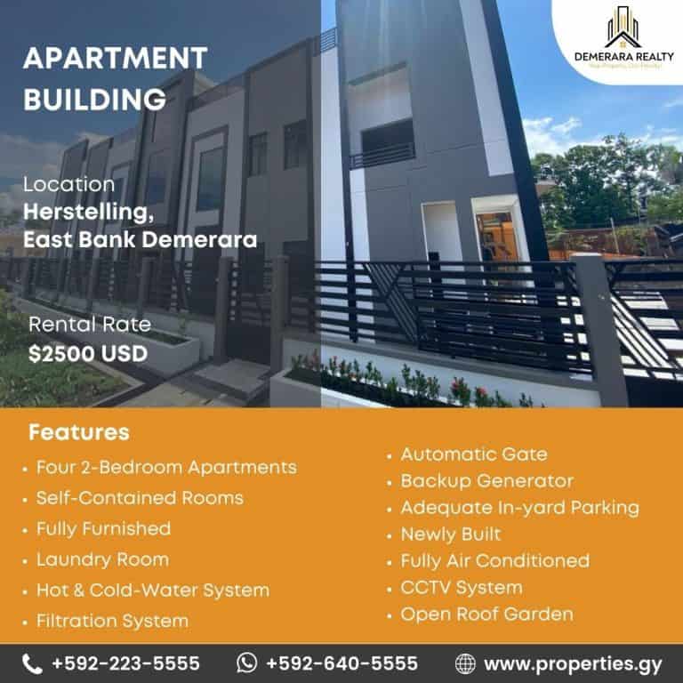 Real Estate Guyana Properties for Sale and Rent Demerara Realty